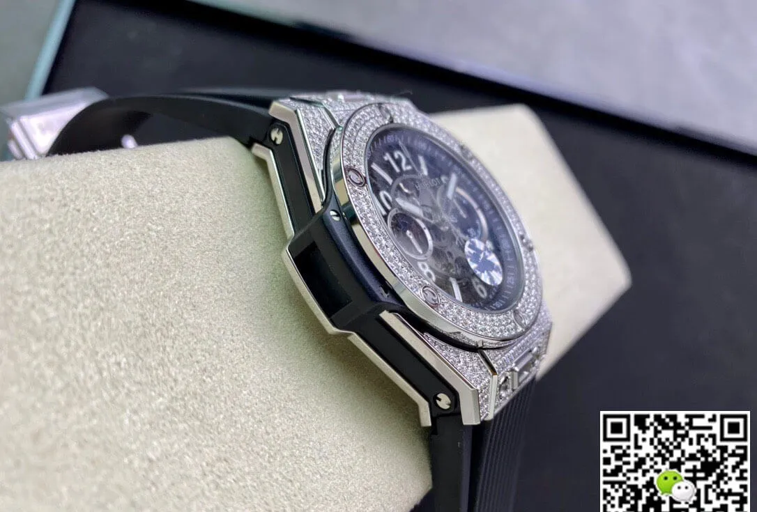 Hublot BIG BANG 421.NX.1170.RX.1704 ZF Factory 1:1 Best Edition Replica Watch Diamond-Set Bezel